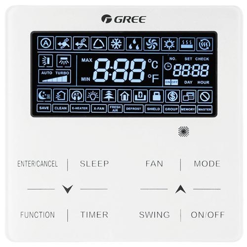 Канальный внутренний блок VRF-системы Gree GMV5 с притоком свежего воздуха GMV-NX280P/A(x2.5)-M